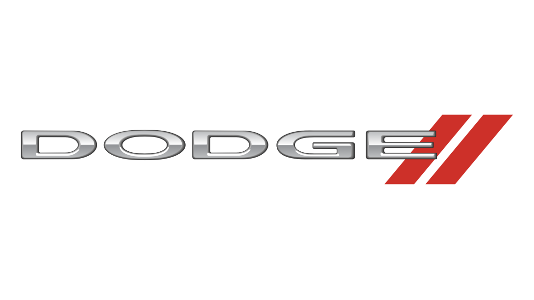 Markenlogo von Dodge Fahrzeugen gerunden bei Wirkaufenautos24