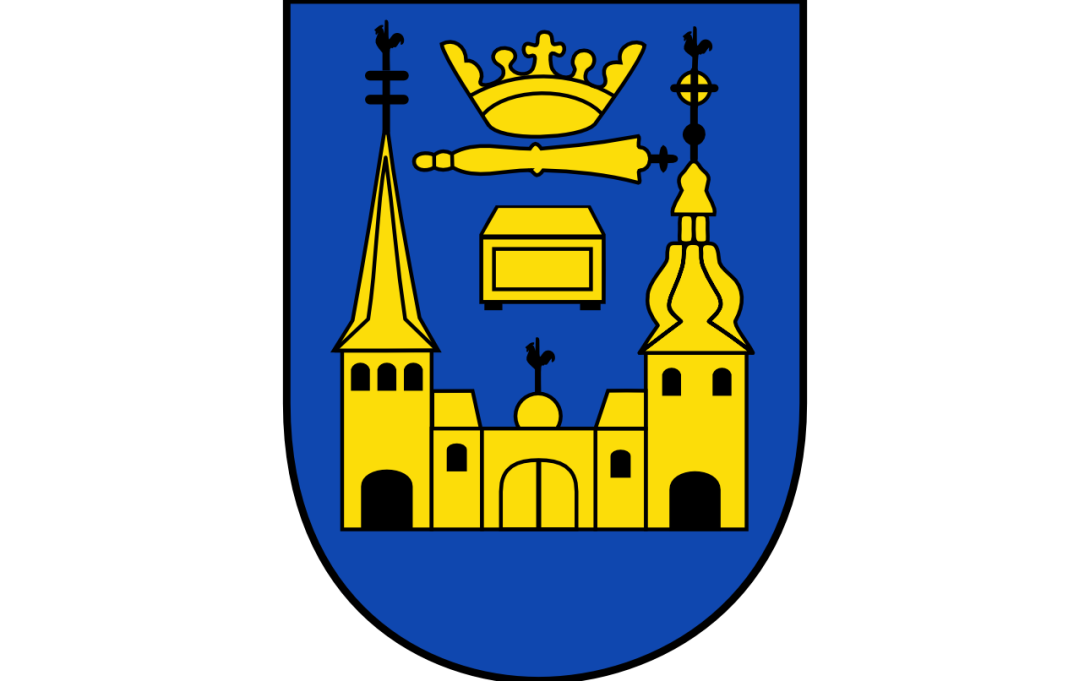 Auf dem Bild wird das Wappen der Stadt Mettmann angezeigt