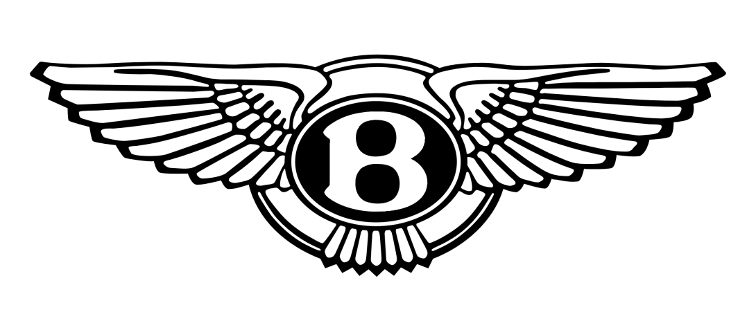 Markenlogo von Bentley Fahrzeugen gerunden bei Wirkaufenautos24