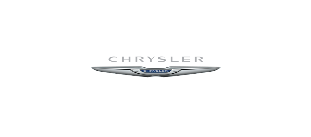 Markenlogo von Chrysler Fahrzeugen gerunden bei Wirkaufenautos24