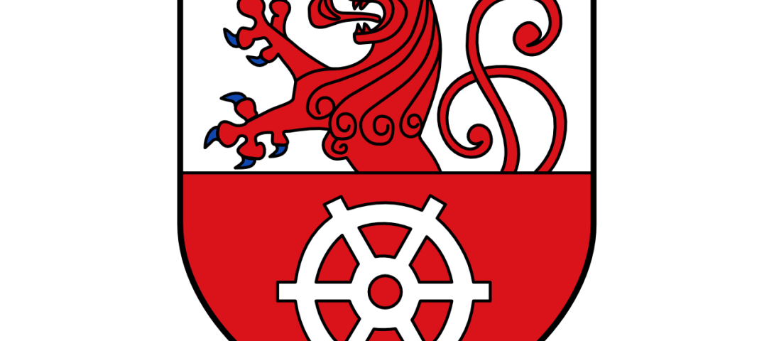 Auf dem Bild wird das Wappen der Stadt Ratingen angezeigt